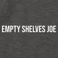 Empty Shelves Joe, Pro Republican, Anti Biden Simple Text Vector Backpack