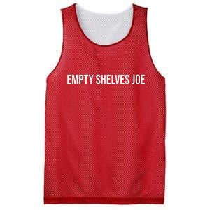 Empty Shelves Joe, Pro Republican, Anti Biden Simple Text Mesh Reversible Basketball Jersey Tank