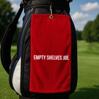 Empty Shelves Joe, Pro Republican, Anti Biden Simple Text Golf Towel
