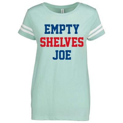 Empty Shelves Joe Republican Anti Biden Design Enza Ladies Jersey Football T-Shirt