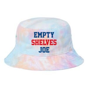 Empty Shelves Joe Republican Anti Biden Design Tie Dye Newport Bucket Hat