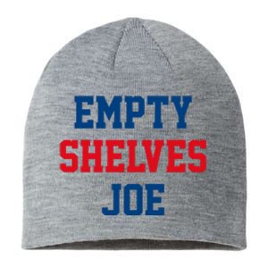 Empty Shelves Joe Republican Anti Biden Design Sustainable Beanie