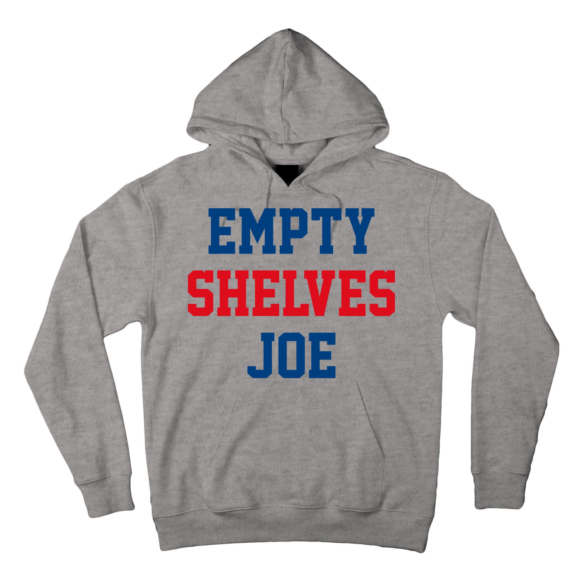 Empty Shelves Joe Republican Anti Biden Design Tall Hoodie