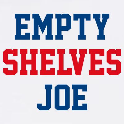 Empty Shelves Joe Republican Anti Biden Design T-Shirt