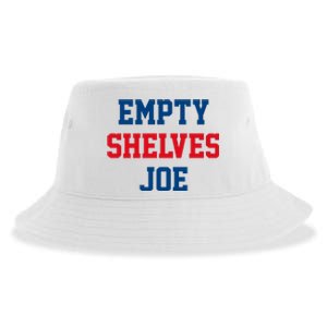 Empty Shelves Joe Republican Anti Biden Design Sustainable Bucket Hat