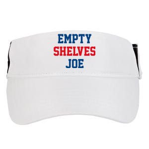 Empty Shelves Joe Republican Anti Biden Design Adult Drive Performance Visor