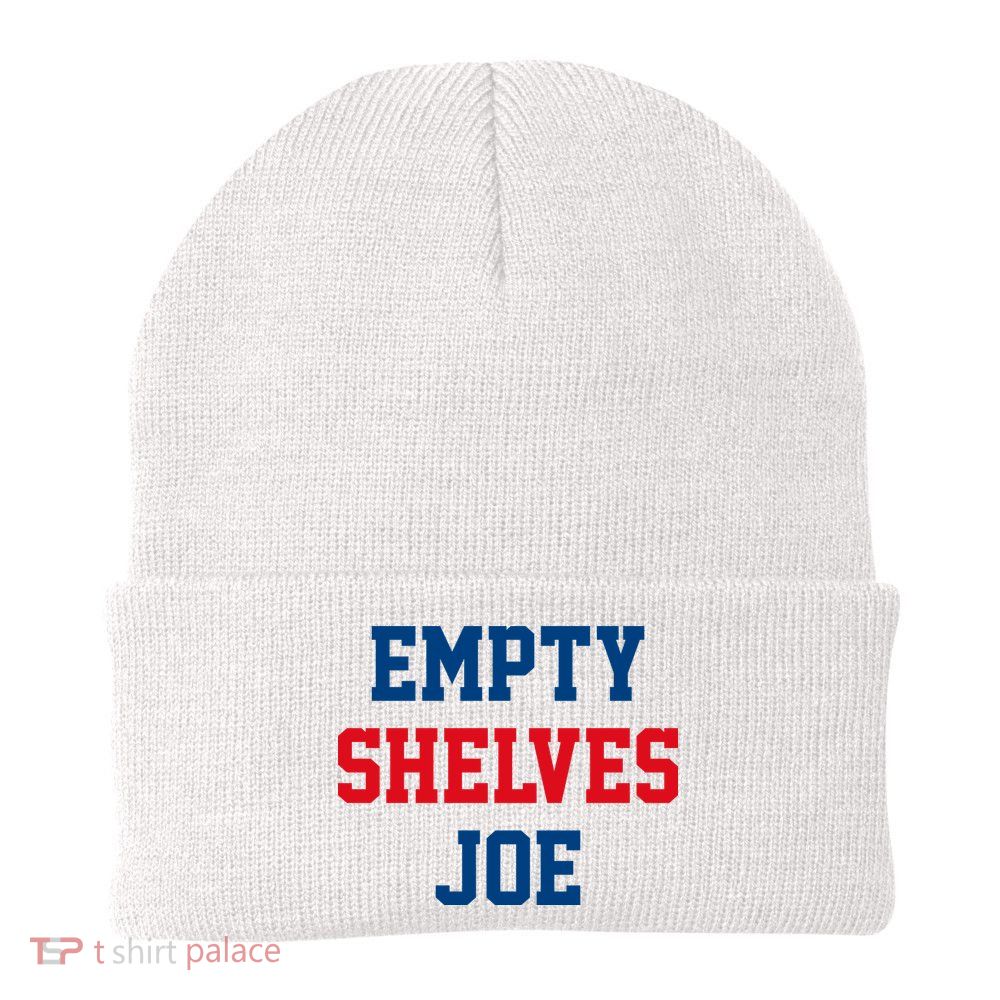 Empty Shelves Joe Republican Anti Biden Design Beanie