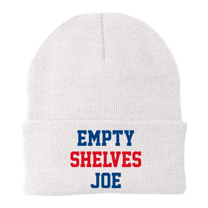 Empty Shelves Joe Republican Anti Biden Design Knit Cap Winter Beanie