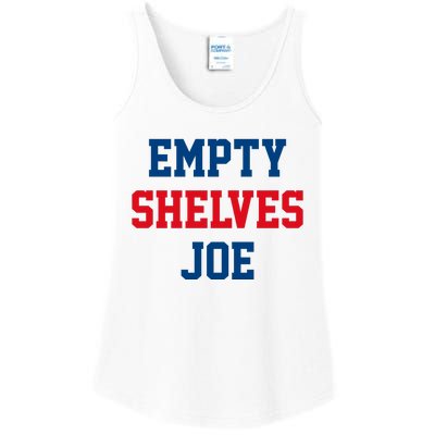 Empty Shelves Joe Republican Anti Biden Design Ladies Essential Tank