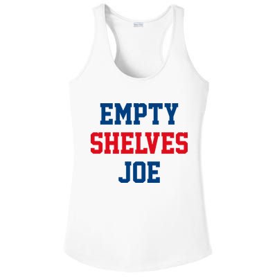 Empty Shelves Joe Republican Anti Biden Design Ladies PosiCharge Competitor Racerback Tank