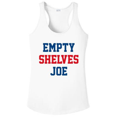 Empty Shelves Joe Republican Anti Biden Design Ladies PosiCharge Competitor Racerback Tank