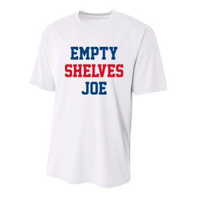 Empty Shelves Joe Republican Anti Biden Design Youth Performance Sprint T-Shirt