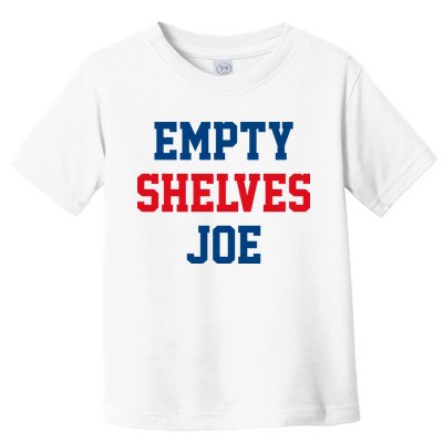 Empty Shelves Joe Republican Anti Biden Design Toddler T-Shirt