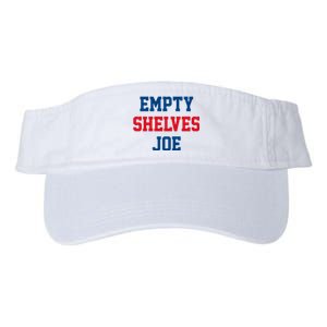 Empty Shelves Joe Republican Anti Biden Design Valucap Bio-Washed Visor