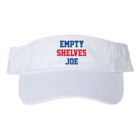 Empty Shelves Joe Republican Anti Biden Design Valucap Bio-Washed Visor