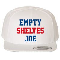 Empty Shelves Joe Republican Anti Biden Design Wool Snapback Cap