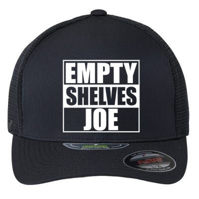 Empty Shelves Joe Parody Spoof Logo Flexfit Unipanel Trucker Cap