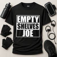 Empty Shelves Joe Parody Spoof Logo Performance Shirt