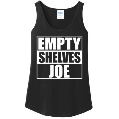 Empty Shelves Joe Parody Spoof Logo Ladies Essential Tank