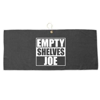 Empty Shelves Joe Parody Spoof Logo Large Microfiber Waffle Golf Towel