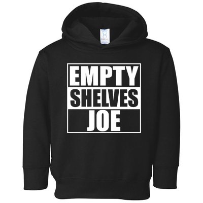 Empty Shelves Joe Parody Spoof Logo Toddler Hoodie