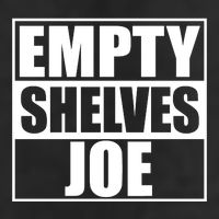 Empty Shelves Joe Parody Spoof Logo Golf Towel