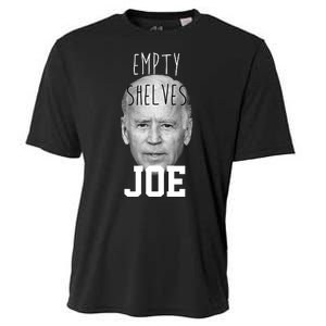 Empty Shelves Joe Funny Politics Anti Biden Cooling Performance Crew T-Shirt