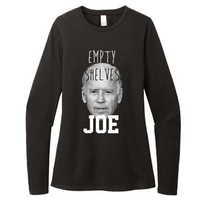 Empty Shelves Joe Funny Politics Anti Biden Womens CVC Long Sleeve Shirt