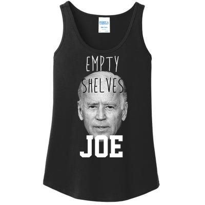 Empty Shelves Joe Funny Politics Anti Biden Ladies Essential Tank