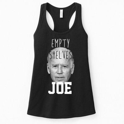 Empty Shelves Joe Funny Politics Anti Biden Womens Tank Top