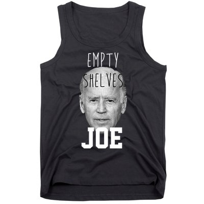 Empty Shelves Joe Funny Politics Anti Biden Tank Top