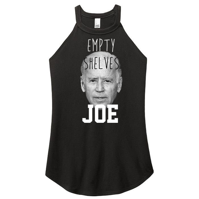 Empty Shelves Joe Funny Politics Anti Biden Women's Perfect Tri Rocker Tank