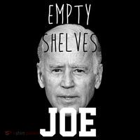 Empty Shelves Joe Funny Politics Anti Biden Women's V-Neck T-Shirt