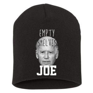 Empty Shelves Joe Funny Politics Anti Biden Short Acrylic Beanie