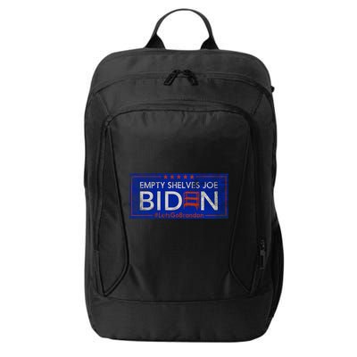 Empty Shelves Joe Vintage Let's Go Brandon Funny City Backpack