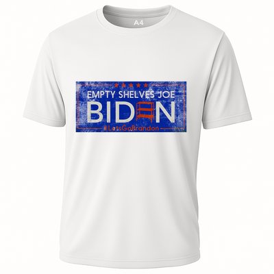 Empty Shelves Joe Vintage Let's Go Brandon Funny Performance Shirt