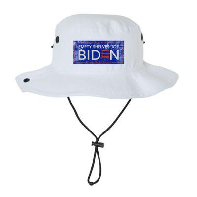 Empty Shelves Joe Vintage Let's Go Brandon Funny Bucket Hat