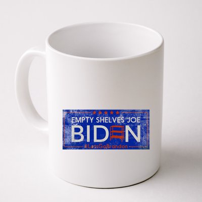 Empty Shelves Joe Vintage Let's Go Brandon Funny Mug