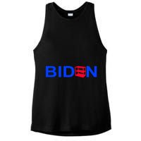 Empty Shelves Joe Shelf Is Empty Logo Ladies PosiCharge Tri-Blend Wicking Tank