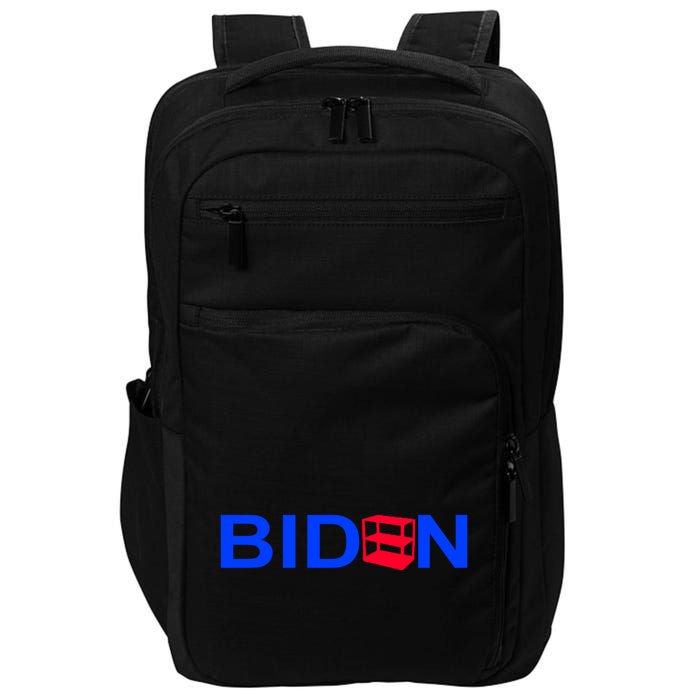 Empty Shelves Joe Shelf Is Empty Logo Impact Tech Backpack