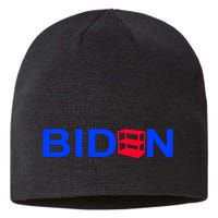 Empty Shelves Joe Shelf Is Empty Logo Sustainable Beanie
