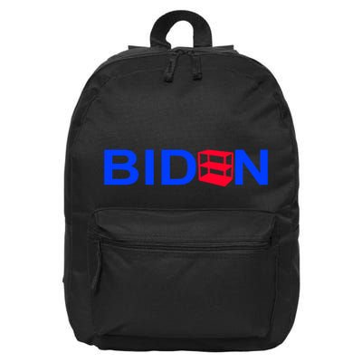 Empty Shelves Joe Shelf Is Empty Logo 16 in Basic Backpack