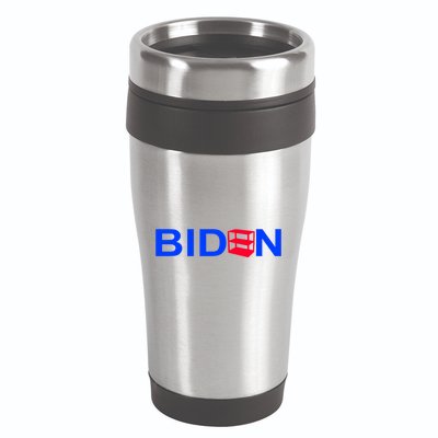 Empty Shelves Joe Shelf Is Empty Logo 16oz Travel Tumbler