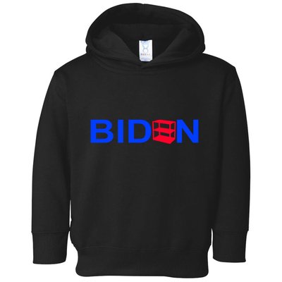 Empty Shelves Joe Shelf Is Empty Logo Toddler Hoodie