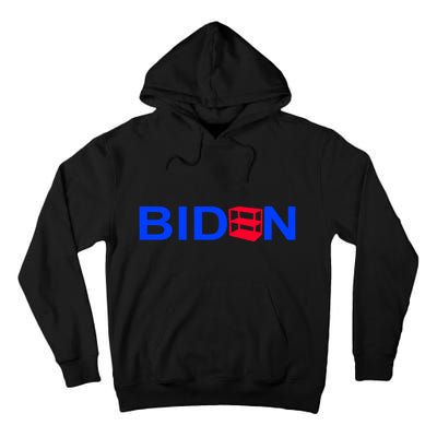 Empty Shelves Joe Shelf Is Empty Logo Tall Hoodie