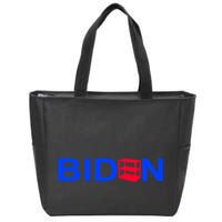 Empty Shelves Joe Shelf Is Empty Logo Zip Tote Bag