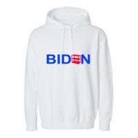 Empty Shelves Joe Shelf Is Empty Logo Garment-Dyed Fleece Hoodie