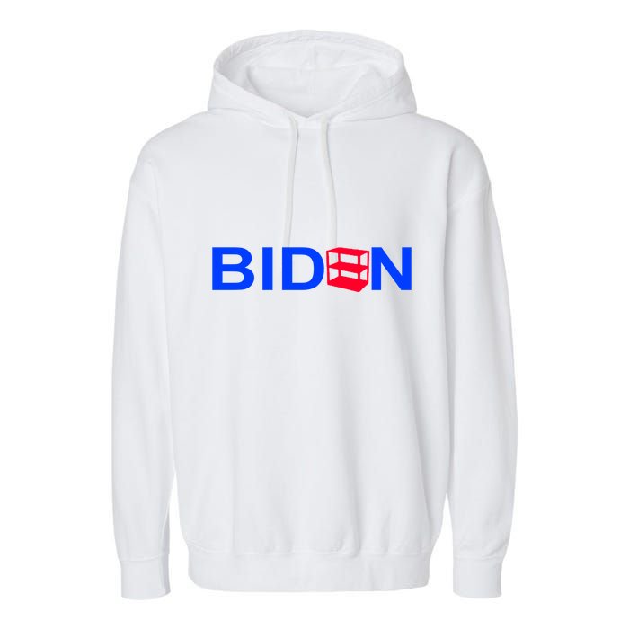 Empty Shelves Joe Shelf Is Empty Logo Garment-Dyed Fleece Hoodie