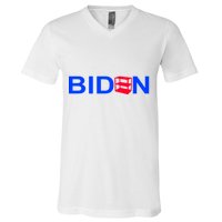 Empty Shelves Joe Shelf Is Empty Logo V-Neck T-Shirt