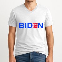 Empty Shelves Joe Shelf Is Empty Logo V-Neck T-Shirt